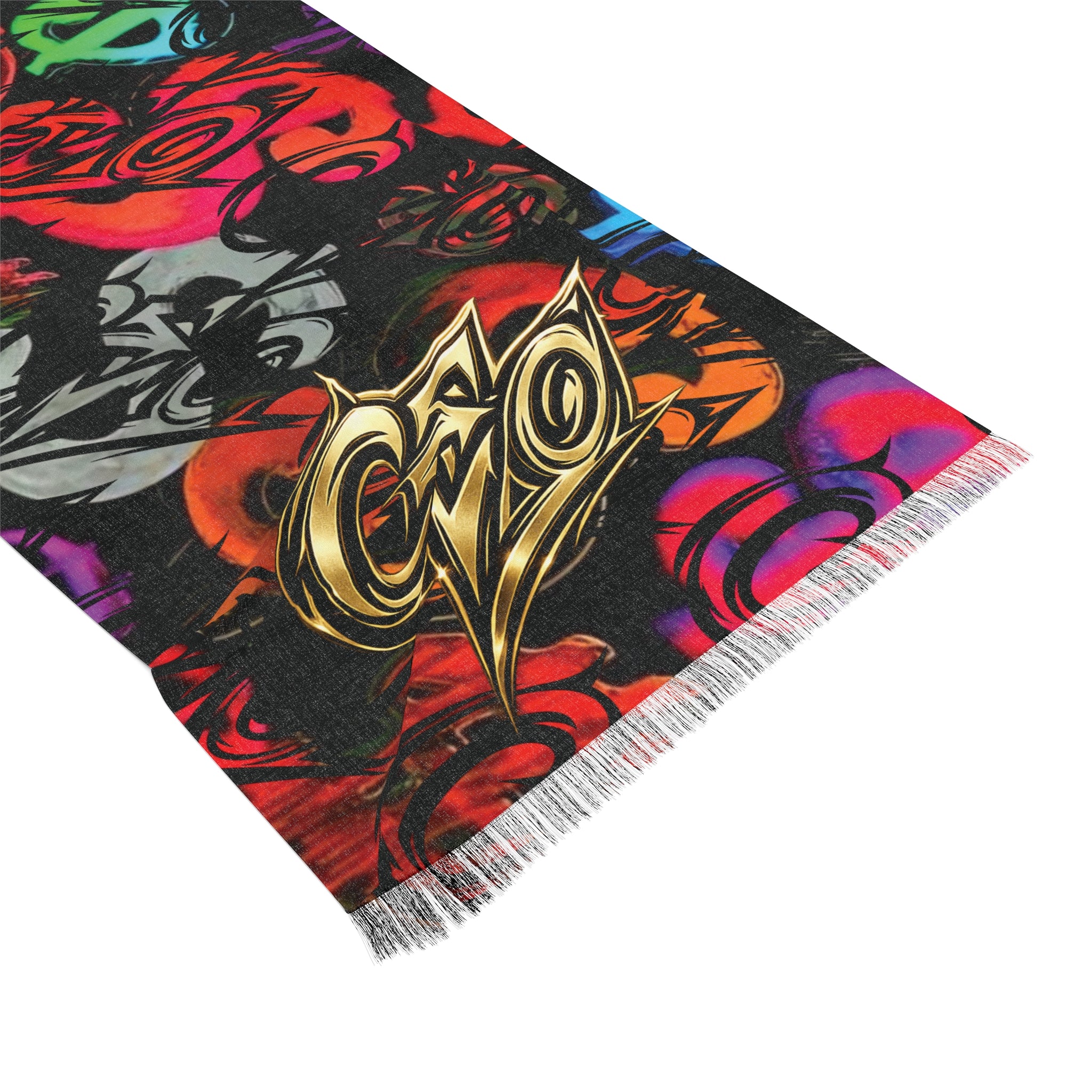 CEO Monogram Scarf